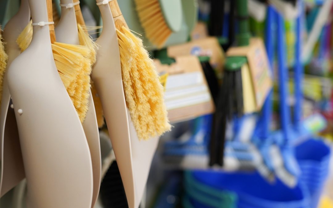 Room full of janitorial equipment
