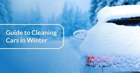 cleaning cars in winter